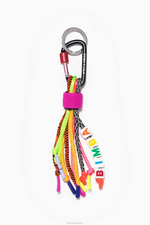 dobbelstenen sleutelhanger Bimba Y Lola fuchsia accessoires 4HDL941