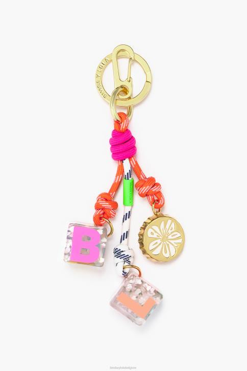 dobbelstenen sleutelhanger Bimba Y Lola transparant accessoires 4HDL945