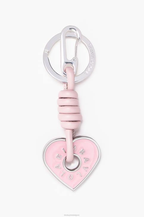 hart sleutelhanger Bimba Y Lola roze accessoires 4HDL956