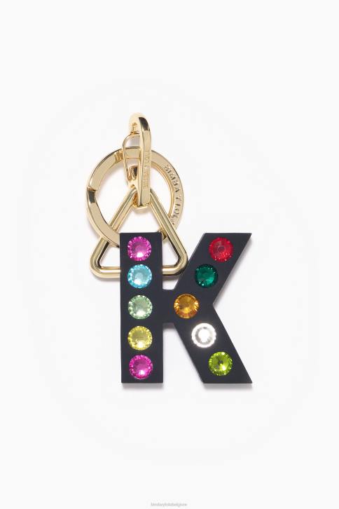 letter siliconen sleutelhanger Bimba Y Lola k accessoires 4HDL1181