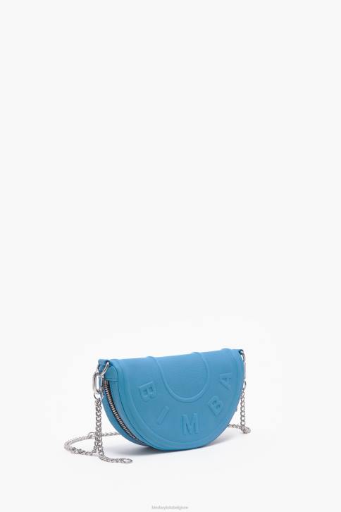 leren chimo crossbodytas Bimba Y Lola blauw accessoires 4HDL65