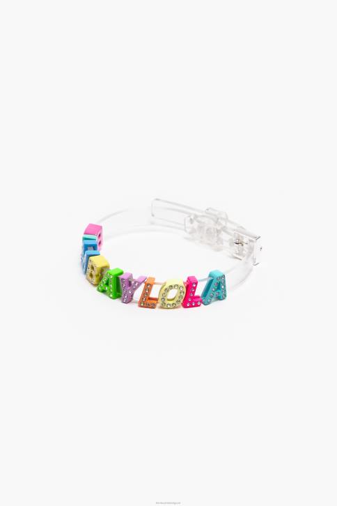 armband met logoletters Bimba Y Lola transparant accessoires 4HDL846