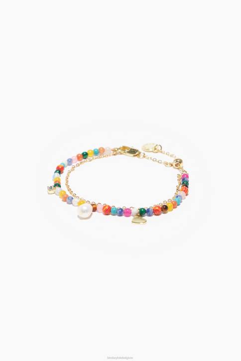 ketting echte stenen armband Bimba Y Lola veelkleurig accessoires 4HDL773