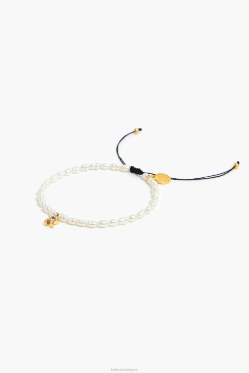 letter armband r Bimba Y Lola parel accessoires 4HDL1200