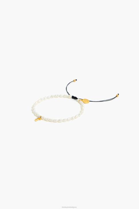 letter armband t Bimba Y Lola parel accessoires 4HDL1201