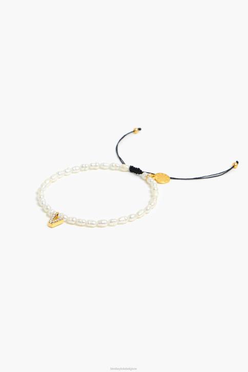 letter armband v Bimba Y Lola parel accessoires 4HDL1202