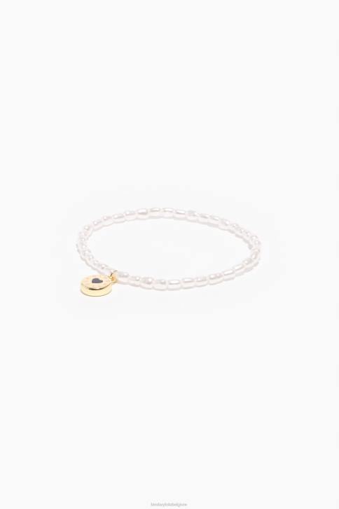 logo parels armband Bimba Y Lola gouden accessoires 4HDL669