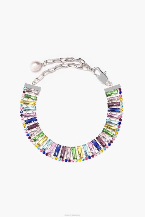 kristallen choker Bimba Y Lola veelkleurig accessoires 4HDL746