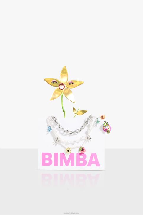 hangers strand ketting Bimba Y Lola veelkleurig accessoires 4HDL673