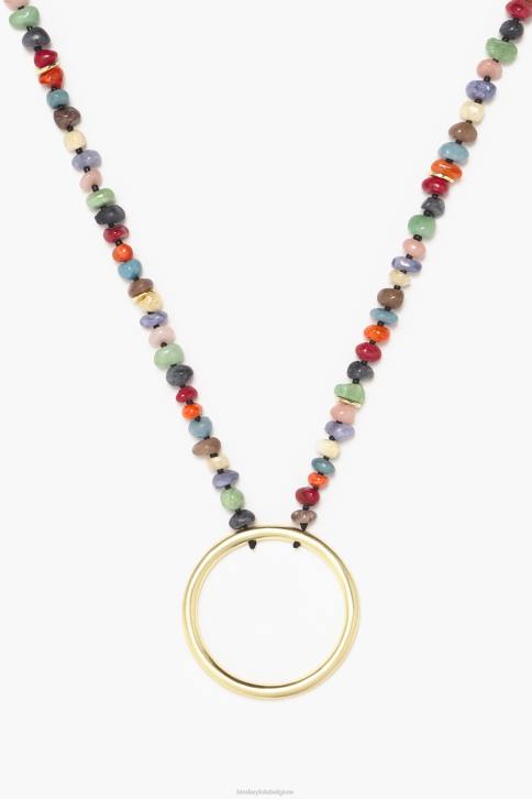 ketting met stenen Bimba Y Lola veelkleurig accessoires 4HDL764