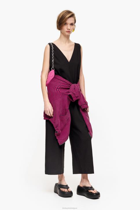 maxi jumpsuit Bimba Y Lola zwart kleding 4HDL243