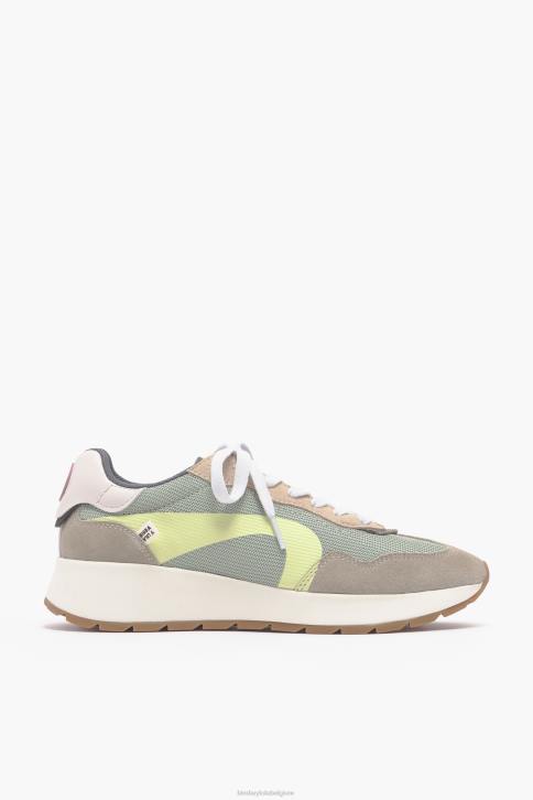 lifestyle-sneaker Bimba Y Lola khaki schoeisel 4HDL556