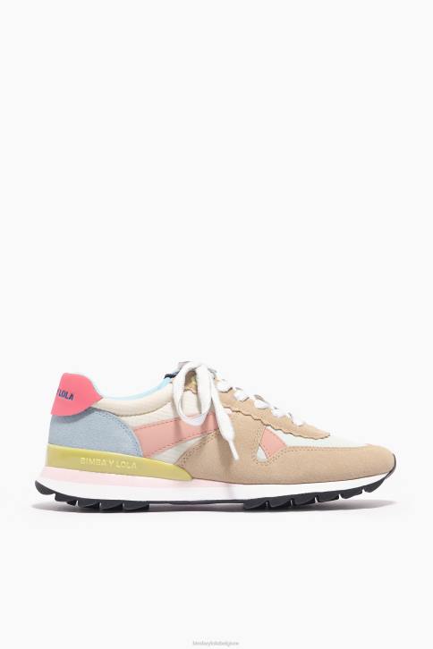 technische sneaker Bimba Y Lola beige schoeisel 4HDL563