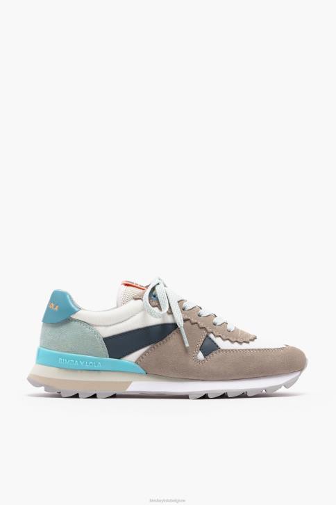 technische sneaker Bimba Y Lola taupe schoeisel 4HDL560